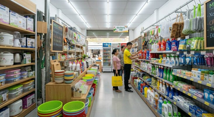 Khu vực trưng bày sản phẩm tại MartHome
