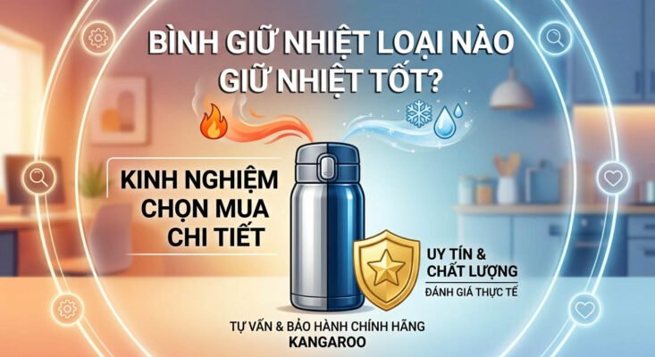Bình giữ nhiệt loại nào giữ nhiệt tốt cho nhu cầu hằng ngày