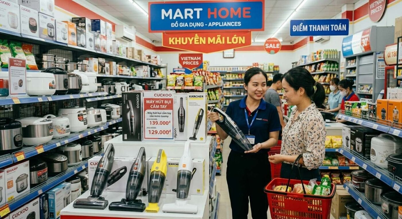 Có nên mua máy hút bụi cầm tay cho gia đình