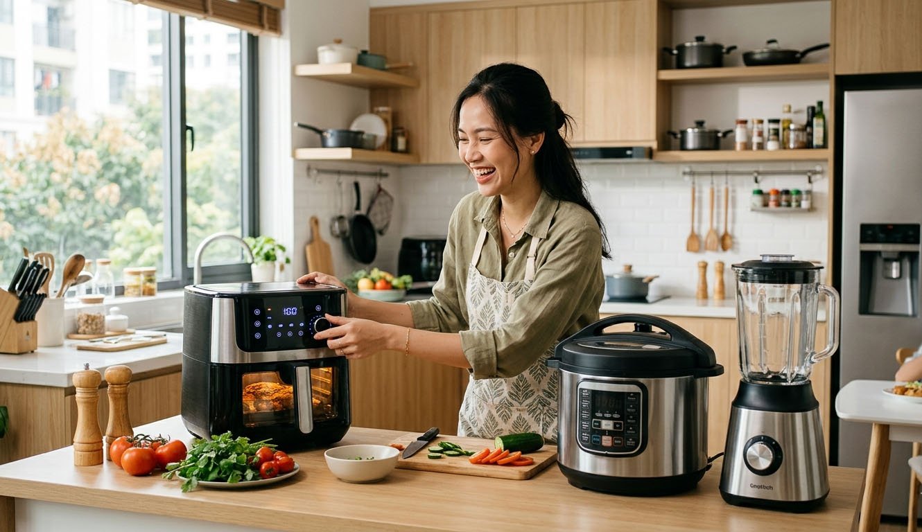 Kinh nghiệm chọn đồ gia dụng phù hợp cho gia đình hiện đại